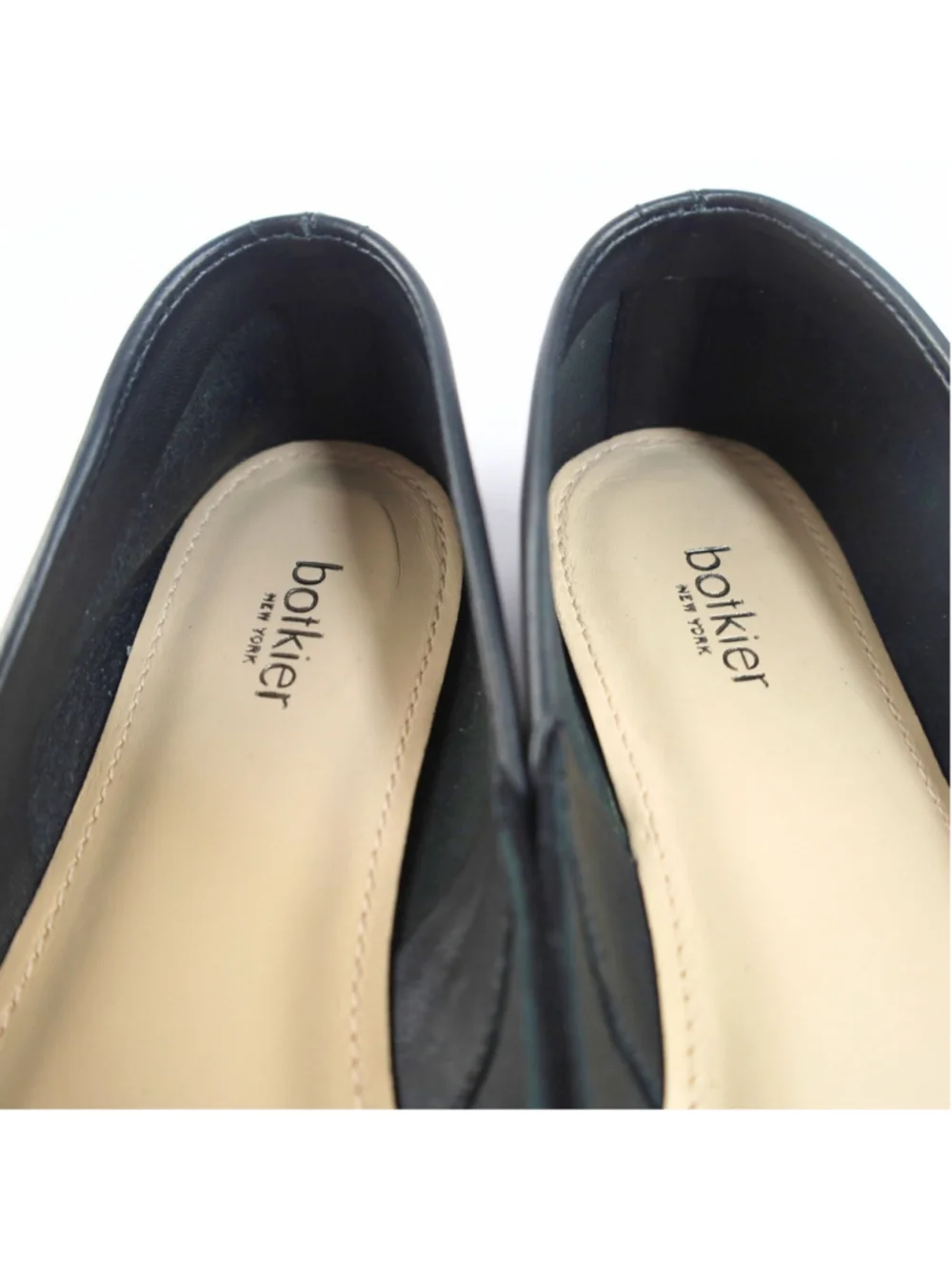 Botkier Britt Suede Flats Women Black 7.5- 0312